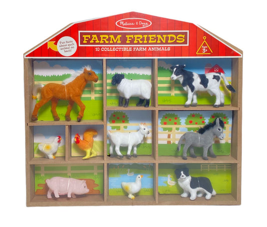 Set de Animales de Granja "Farm Friends" de Melissa & Doug - Diversión Educativa y Creativa