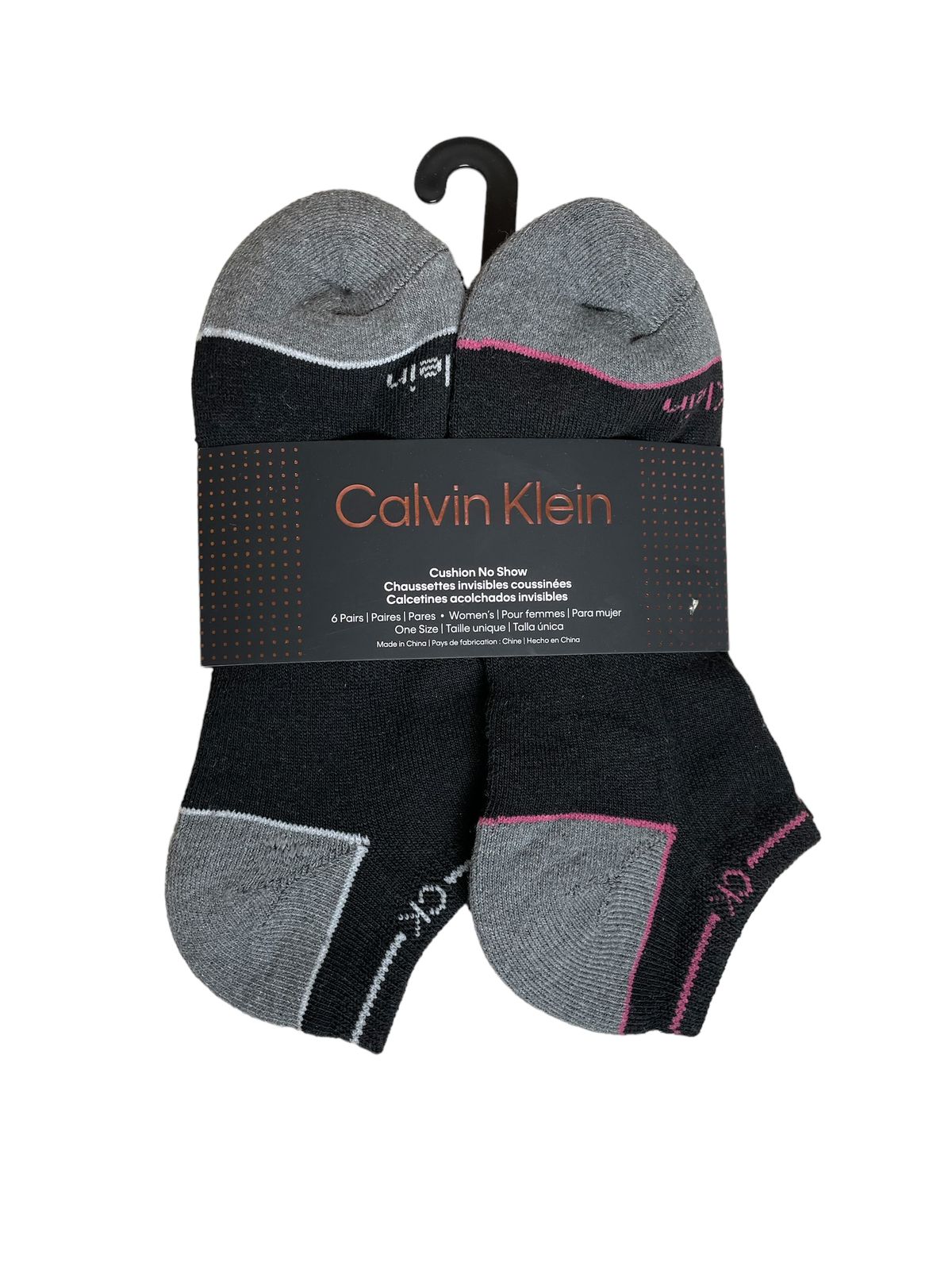 CALCETAS CALVIN KLEIN MUJER - 6 Pares